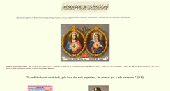 Desktop Screenshot of almaspequenissimas.net